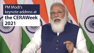 PM Modi's keynote address at the CERAWeek 2021 | PMO