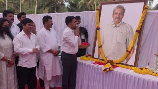 CM Sawant pays tribute to Manohar Parrikar on his death anniversary