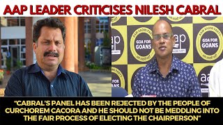 AAP leader James Fernandes criticises Nilesh Cabral