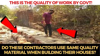 Canacona | This is the quality of work by Govt