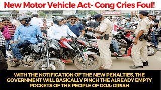 Goa unveils new penalties for traffic offences; Opposition cries foul