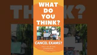 #WhatDoYouThink ? Should Govt Cancel Board Exams? Let us know in comments section