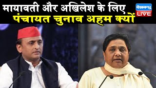 Mayawati और  Akhilesh Yadav  के लिए पंचायत चुनाव अहम क्यों | UP panchayat election 2021 | #DBLIVE
