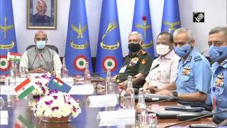 Defence Minister Rajnath Singh Attends IAF Commanders’ Conference | Catch News