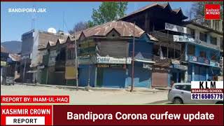 Bandipora Corona curfew update