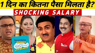 Salary Of Taarak Mehta Ka Ooltah Chashmah Cast 2021 | Jethalal, Bhide Master, Champaklal, Babita