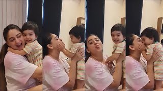 Mahhi Vij Playing With her Daughter Tara Bhanushali Very Cute Video