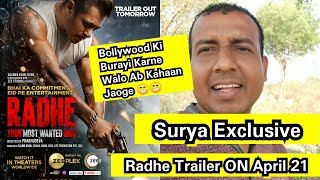 Radhe Trailer On April 22, 2021, Radhe Ka Trailer Kal Aayega, Aajse Promotion Shuru