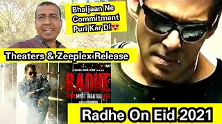 Radhe Is Now Releasing On Eid 2021, Official Confirmation Today,SalmanKhan Ne Commitment Puri Kar Di