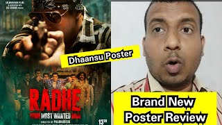 Radhe Brand New Poster Review Ahead Of Radhe Trailer, Salman Khan Rowdy Look Revealed
