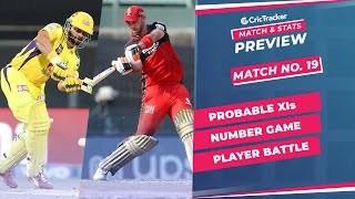 IPL 2021: Match 19, CSK vs RCB Predicted Playing 11, Match Preview & Head to Head Record - Apr 25th