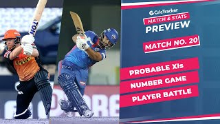 IPL 2021: Match 20, SRH vs DC Predicted Playing 11, Match Preview & Head to Head Record - April 25th