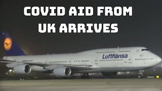 COVID Aid From UK Arrives In India | Catch News