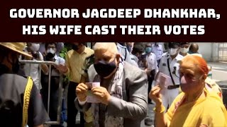 WB Polls: Governor Jagdeep Dhankhar, His Wife Cast Their Votes | Catch News