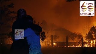 Thousands flee as wildfires ravage northern California; 10 killed