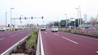Qatar open first-of-its-kind ‘red road’ near Doha Corniche