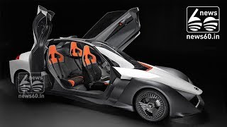 The new Nissan BladeGlider electric sports car