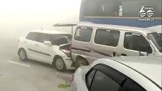 Live Accident on Yamuna Expressway