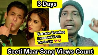 Seeti Maar Song Views Count In 3 Days, Salman Khan Song Already Become Chartbuster, Here's A Proof