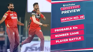IPL 2021: Match 26, PBKS vs RCB Predicted Playing 11, Match Preview & Head to Head Record - Apr 30th
