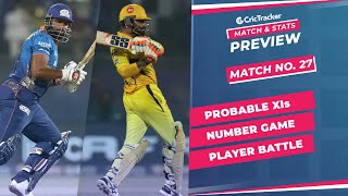 IPL 2021: Match 27, MI vs CSK Predicted Playing 11, Match Preview & Head to Head Record - May 1st
