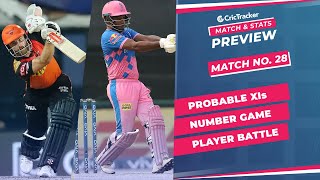 IPL 2021: Match 28, RR vs SRH Predicted Playing 11, Match Preview & Head to Head Record - May 2nd