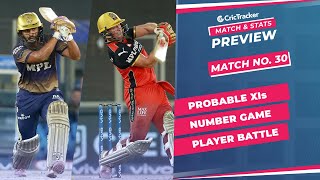 IPL 2021: Match 30, KKR vs RCB Predicted Playing 11, Match Preview & Head to Head Record - May 3rd