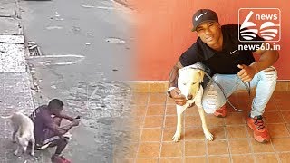 Brazilian man adopts stray puppy who peed all over him