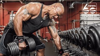 Dwayne Johnson Has a Travelling Gym Called the Iron Paradise
