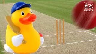 Why getting out for zero is called a "duck" in cricket