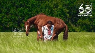 Ukrainian Strongman Makes a Name for Himself by Carrying Horses