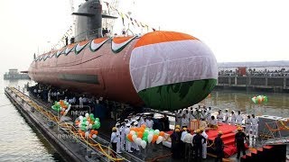 INS Kalvari commissioned into the Indian Navy