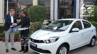 Tata Motors delivers first batch of the ,Tigor Electric Vehicles to EESL