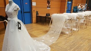 World's Longest Wedding Dress Train Sets Guinness Record