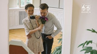 Photographer Liisa Luts decided to take her own wedding photos