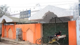 Haj house in Lucknow painted saffron
