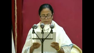 Mamata Banerjee takes oath as West Bengal CM for third time