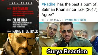 Radhe Has The Best Album Since Tiger Zinda Hai? Surya Reaction To Fans Question