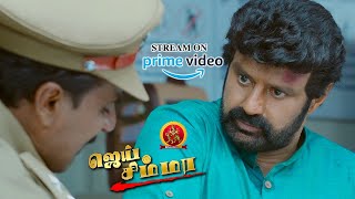 Watch Latest Tamil Movie on Amazon | Jai Simha | Police Officer Stunned By Seeing Balakrishna Power