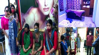 Massage Parlour Par Police Ki Raid | 9 Ladies Aur 4 Customers Hue Giraftaar | Hyderabad |