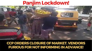 #BreakingNews | CCP orders closure of market. Vendors furious for not informing in advance!