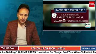 Kashmir Crown Presents Morning News Headlines