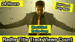Radhe Title Track 24 Hours Views Count, Most Liked Song Of Radhe Due To This Reason
