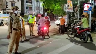 Bina Mask Aur Bewajha Bahar Nikal Ne Walo Par Police Ki Saqt Karwai | Falaknuma |