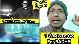 One Week To Go For Radhe, Countdown Begins For Salman Khan Film