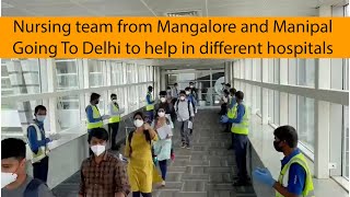 South Wale Log Dil Se Bahuth Acche Hai ❤️ Mangalore Nursing team Going To Help Delhi People ????????