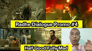 Radhe Dialogue Promo 4 Review, Radhe Vs Rana.. Ab Khub Machega Hungama