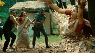 Sindhubaad Kannada Scenes | Goons Catches Anjali | Vijay Sethupathi Plan To Save From Goons
