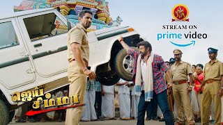 Watch Latest Tamil Movie on Amazon | Jai Simha | Balakrishna Lifts Bolero With One Hand