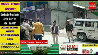 Covid-19 Curfew:Strict Lockdown Continue in Karnah